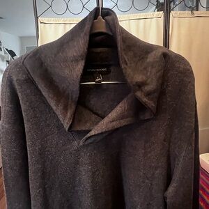 Banana Republic Charcoal Knit Sweater